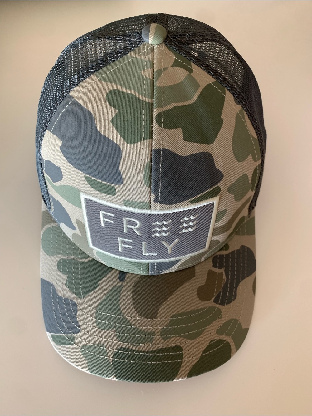 Freefly Wave SnapBack Camo Mesh Trucker Hat